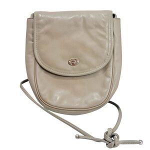 Vintage Etienne Aigner Tan Crossbody Bag